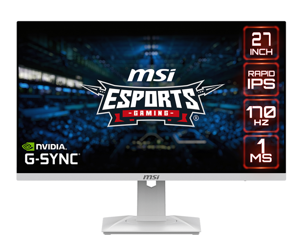 G274QRFW , 27", 2K 170HZ, 1MS, IPS, WHITE