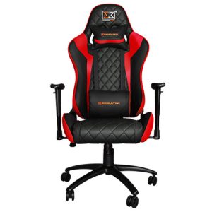 Hairpin Red (Black & Red, 2D Armrests, Butterfly Mechanism, Class 4 Gas Lift, Headrest & Lumbar Pillow)
