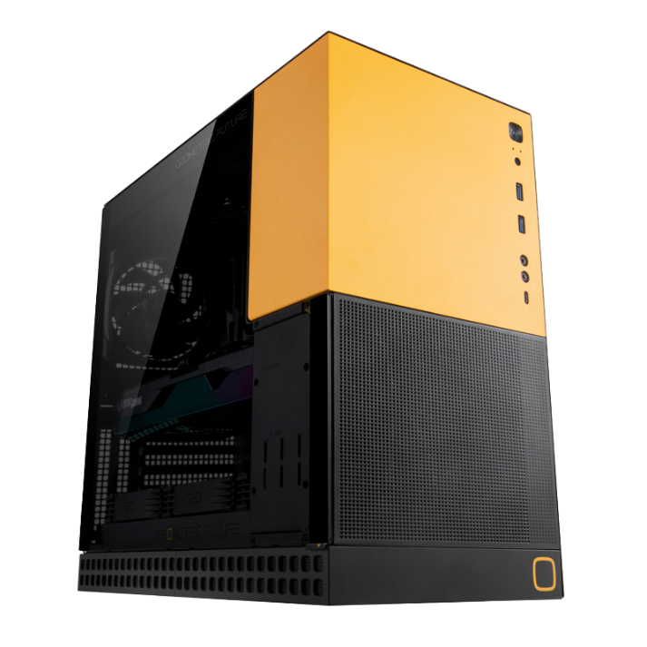 GEOMETRIC FUTURE M4 CALIBURN MID TOWER CASE BLACK GEO-M4-CAL