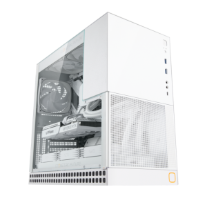 GEOMETRIC FUTURE M4 KING ARTHUR MID TOWER CASE WHITE GEO-M4-KAW