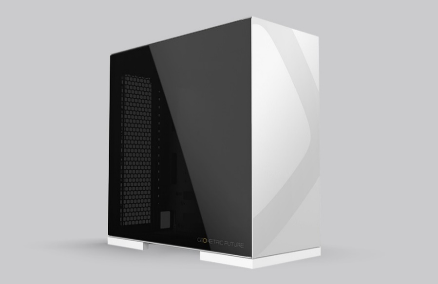 GEOMETRIC FUTURE M8 LOHAN MID TOWER CASE WHITE GEO-M8-LOW