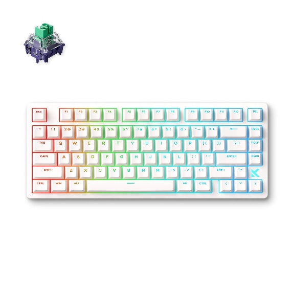 HW-Jet75-8 White Kailh Magnetic God Switch