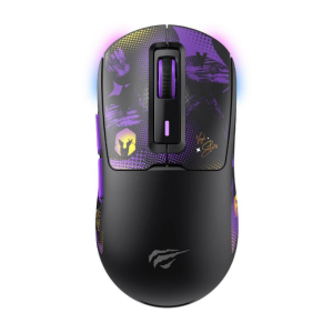 Gaming series-Wirelss gaming mouse black+purple
