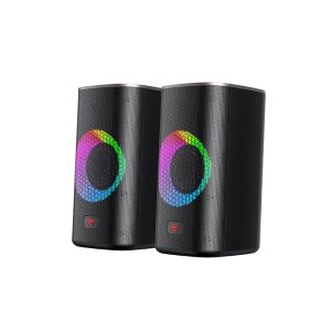 USB2.0 speaker Black+ochre