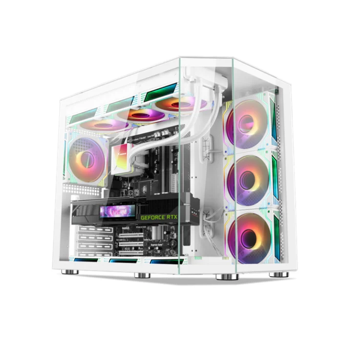 WCA0443 Crystal  E-ATX   White