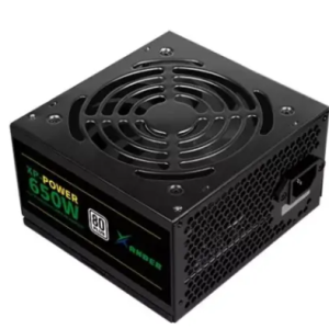XP II -650W(80 PLUS White 230V UK,120mm Fan, Fixed Cable, UK Cord, Color Box)