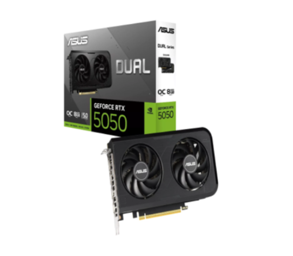 ASUS Dual GeForce RTX™ 5050 8GB GDDR6 OC Edition