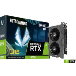 ZOTAC GAMING GeForce RTX 3050 6GB GDDR6 Twin Edge OC