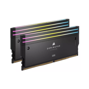 Corsair DOMINATOR Titanium RGB Black 32GB (2x16GB) 6600MHz DDR5 Ram - Black