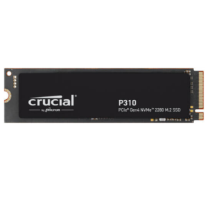 Crucial P310 1TB PCIe Gen4 NVMe 2280 M.2 SSD, PCIe Gen 4 x4 speeds 7100MB/s Read, 6000MB/s Write, M.2 2280 Form Factor, 1TB Capacity