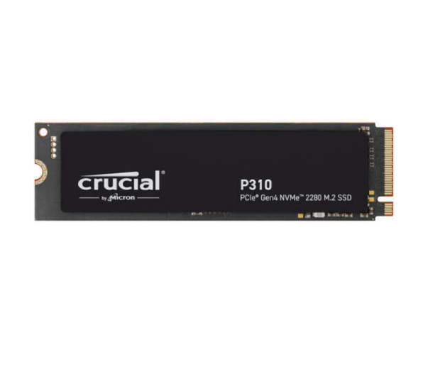 Crucial P310 1TB PCIe Gen4 NVMe 2280 M.2 SSD, PCIe Gen 4 x4 speeds 7100MB/s Read, 6000MB/s Write, M.2 2280 Form Factor, 1TB Capacity
