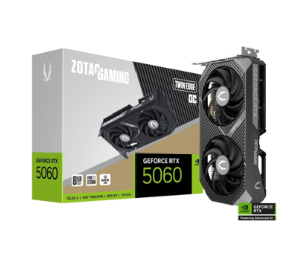 ZOTAC GAMING GEFORCE RTX 5060 TWIN EDGE OC 8GB GDDR7
