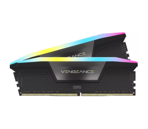 Corsair Vengeance RGB Black 64GB (2x32GB) 6000MHz DDR5 Ram - Black