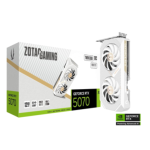 ZOTAC GAMING GeForce RTX 5070 Twin Edge OC WHITE ED 12GB GDDR7