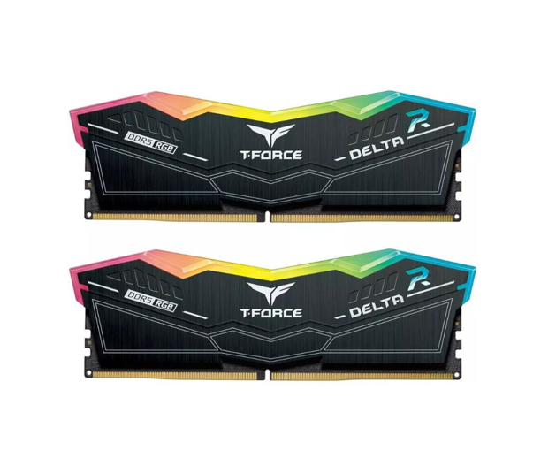 TeamGroup T-Force Delta RGB 64GB (2x 32GB) 6000 MHz DDR5 Ram - Black