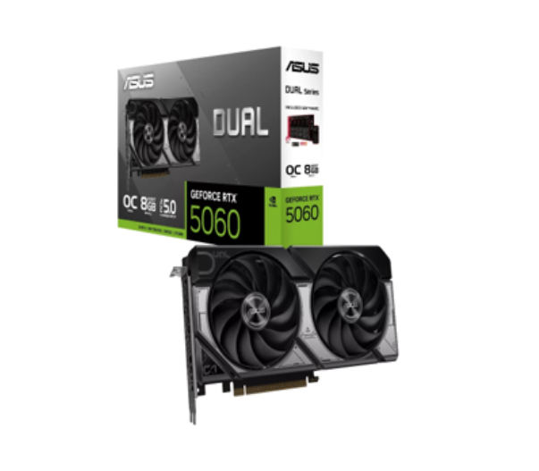 ASUS Dual GeForce RTX™ 5060 8GB GDDR7 OC Edition