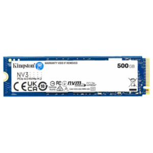 Kingston 512GB NV3 NVMe M.2 PCIe 4.0 SSD