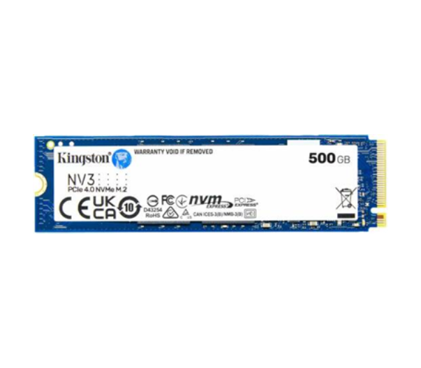 Kingston 512GB NV3 NVMe M.2 PCIe 4.0 SSD