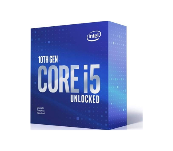 Intel® Core™ i5 - 10600KF Box Intel Core i5-10600KF (Base Clock: 4.10GHz; LGA1200; 125 Watt) DDR4-2666 6 Cores & 12 Threads Box