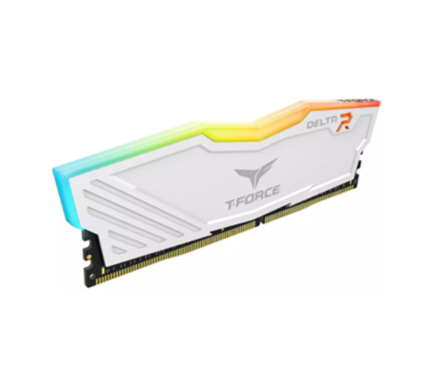 Teamgroup Delta 16GB (2x8GB) RGB DDR4 3600MHz RAM Kit - White
