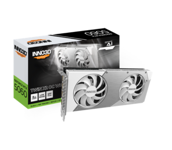 Inno3D GeForce RTX 5060 Twin X2 OC WHITE