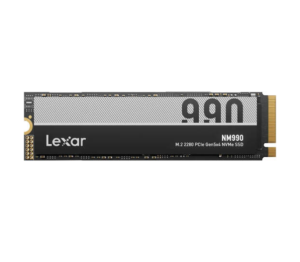 Lexar NM990 M.2 2280 Internal SSD, 2TB Capacity, PCIe Gen5x4 Interface, Up to 14,000 MB/s Sequential Read & 10,000 Sequential Write Speed