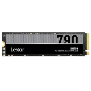 Lexar NM790 1 TB M.2 2280 PCIe Gen4x4 NVMe Internal SSD, Up to 7200MB/s Read & Up to 6500MB/s Write Speeds, 1.5M Hours MTBF, 1000TBW Endurance, Compatible with PlayStation5, Black